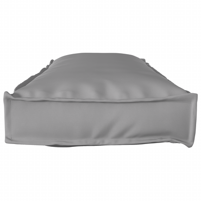 Conjunto de Almofadas para Palete 2 pcs Cinzeto 120 x 40 x 8 cm