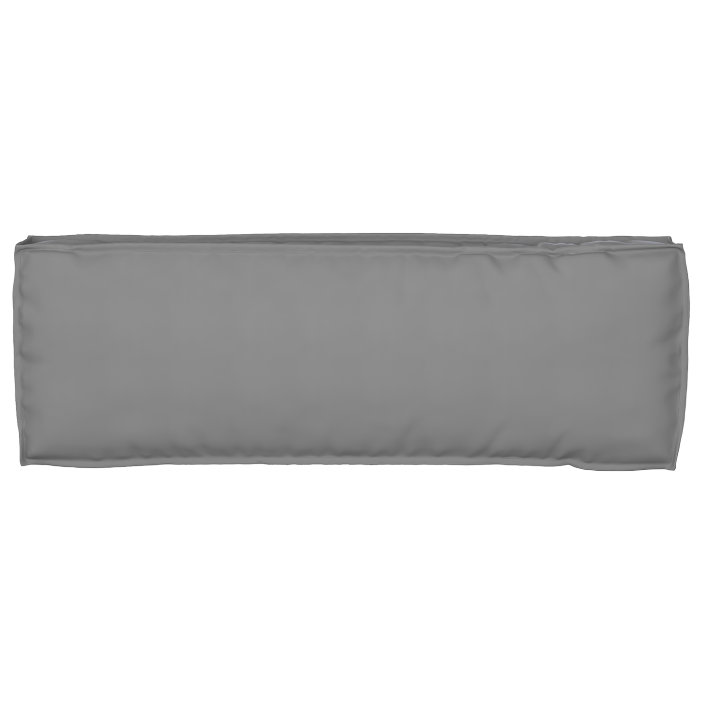 Conjunto de Almofadas para Palete 2 pcs Cinzeto 120 x 40 x 8 cm