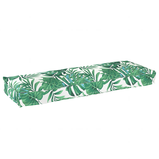 Conjunto de Almofadas para Palete Floral 2 pcs Padrão de folhas