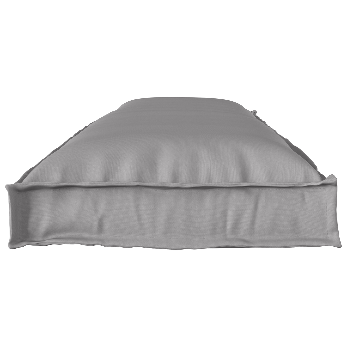 Conjunto de Almofadas para Palete 2 pcs Cinzeto 150 x 40 x 8 cm