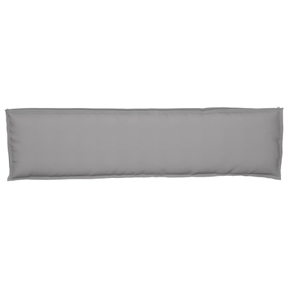 Conjunto de Almofadas para Palete 2 pcs Cinzeto 150 x 40 x 8 cm