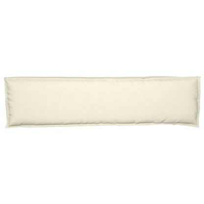 Conjunto de Almofadas para Palete 2 pcs Creme 150 x 40 x 8 cm