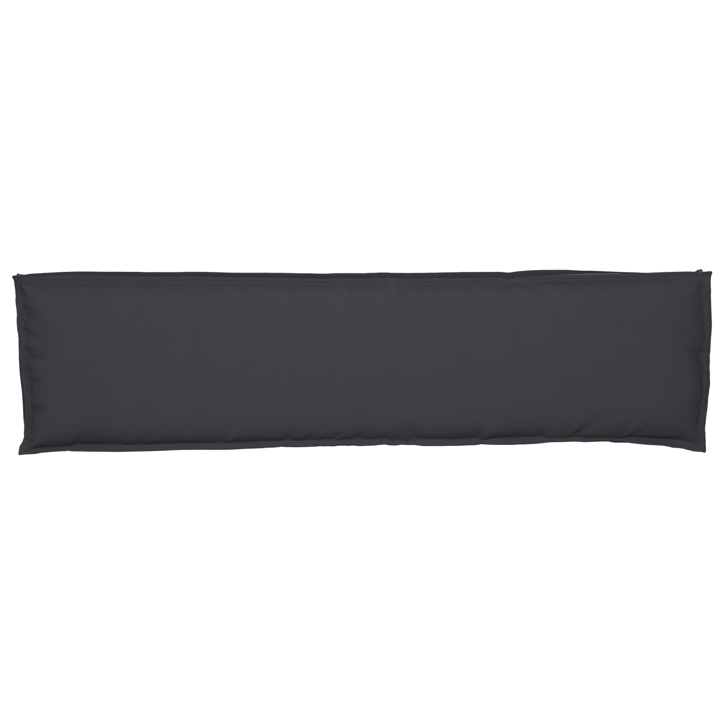 Conjunto de Almofadas para Palete 2 pcs Preto 150 x 40 x 8 cm