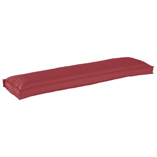 Conjunto de Almofadas para Palete 2 pcs vermelho tinto