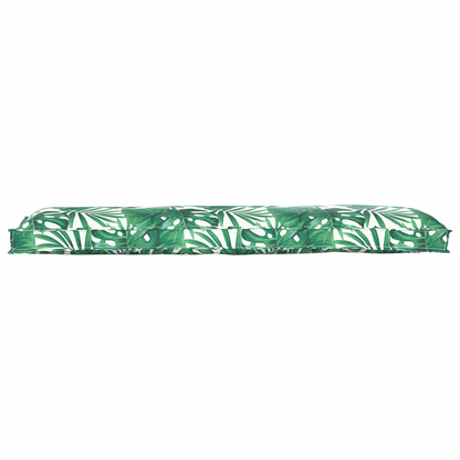 Conjunto de Almofadas para Palete Floral 2 pcs Padrão de folhas