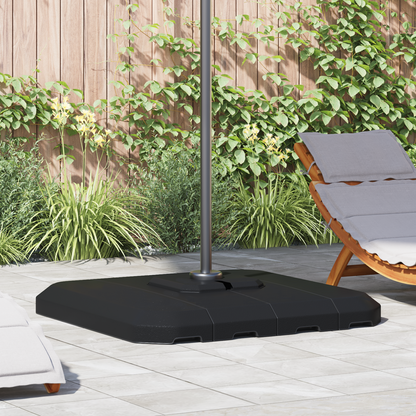 Conjunto de Base para Parasol Cantilever 4 pcs Preto